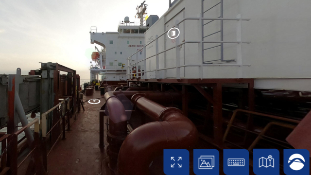 virtual tour on pureballast deck